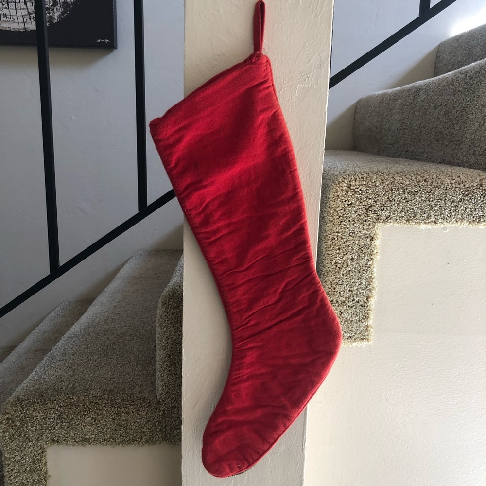 Stitched Antique Christmas Stockings - Picture 5 of 8